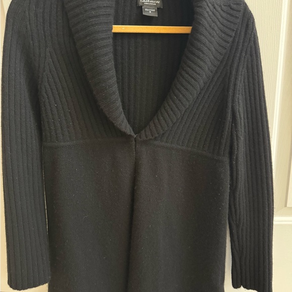 100% Cashmere long cardigan - Picture 1 of 4